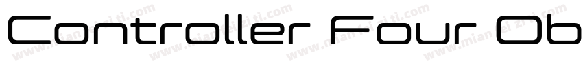 Controller Four Obli字体转换